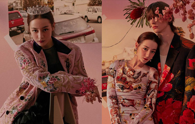 热巴头戴皇冠气质优雅，眼神深邃身材婀娜性感！