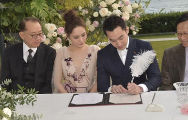 37岁阿娇正式成为赖太太,她终于用十年走出了那扇门!