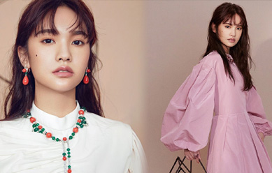 杨丞琳最新大片“水冰月”刘海超减龄，34岁清纯甜美不改！